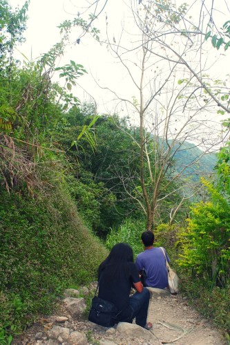 Resting before taking the last 400+ steps!!! :D [click on image for a full view]