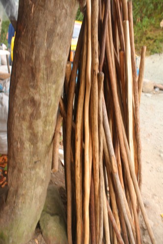 The Walking Sticks!!! we were charged PhP10 for each walking stick! :) [click image for a full view] 
