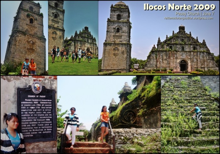 Paoay Church } Ilocos Norte, Philippines