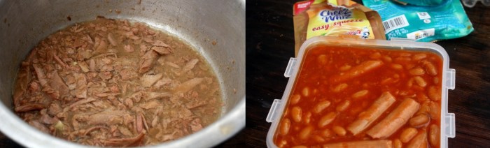 Anawangin Camping ---food! :D