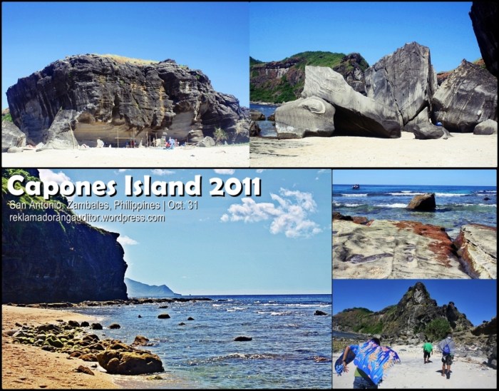 Setting foot at Capones! :)