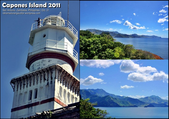 On top of the Capones Lighthouse...