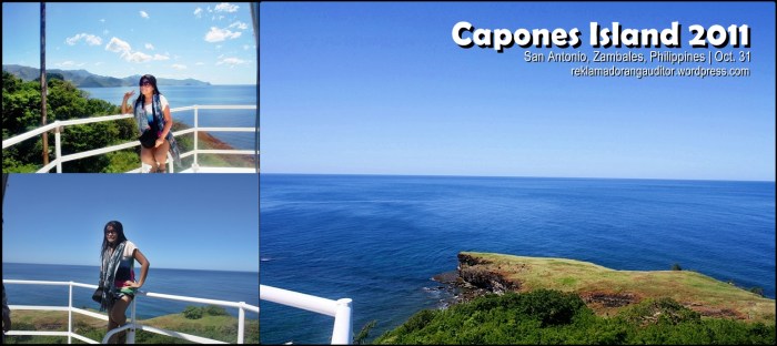 On top of Capones Lighthouse...