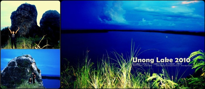 Unong Lake (back) after sunset ---click on image for a full view... :)