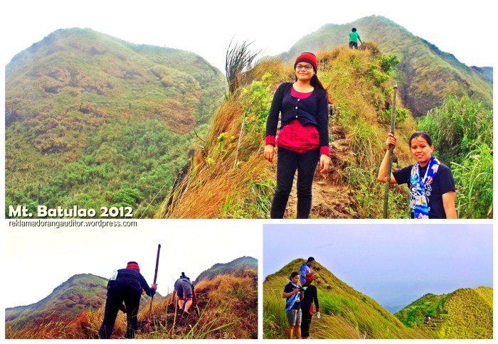 On our way to Batulao's summit  --click on image for a full view :)