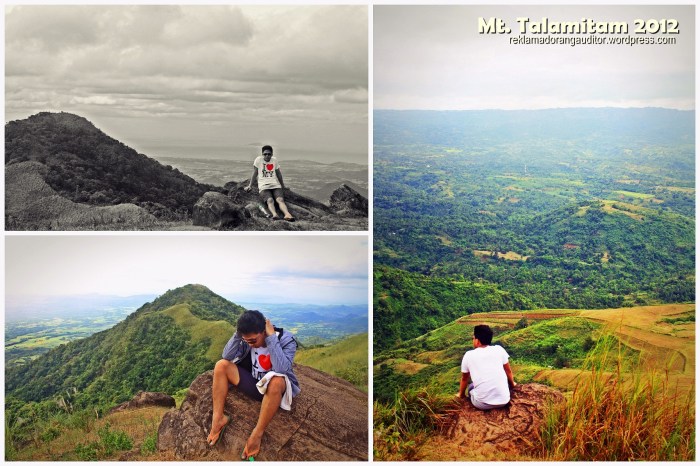 Emo poses at Mt. Talamitam's Summit --clcik on image for a full view :)