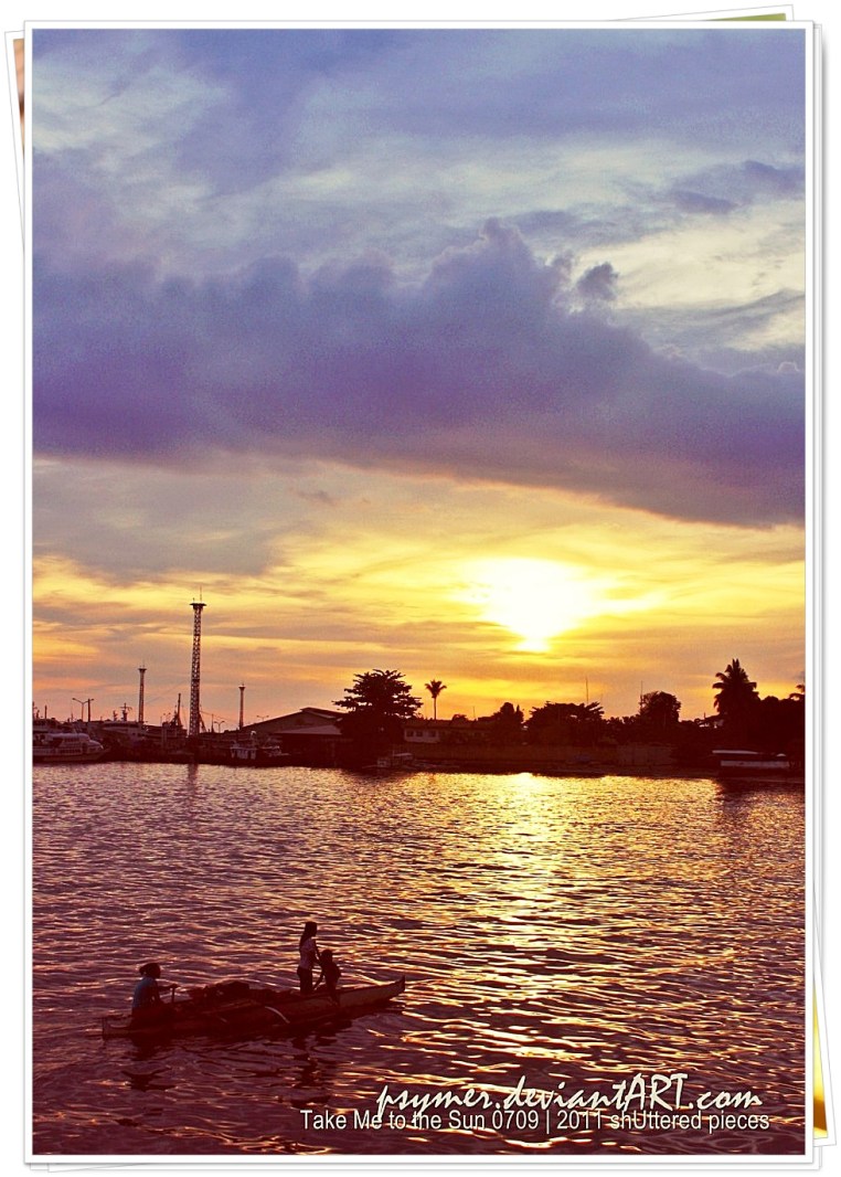 Sunset view from Paseo del Mar